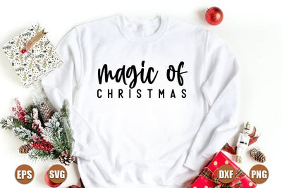 Christmas SVG Design, Magic of Christmas SVG FiveStarCrafting 