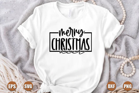 Christmas SVG Design, Merry Christmas deer SVG FiveStarCrafting 