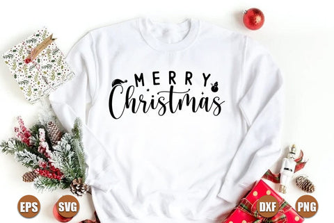 Christmas SVG Design, Merry christmas SVG FiveStarCrafting 