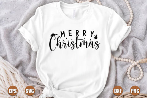 Christmas SVG Design, Merry christmas SVG FiveStarCrafting 