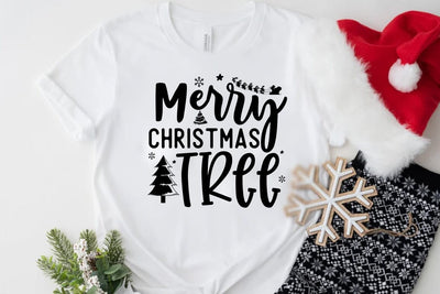 Christmas SVG Design, Merry Christmas tree SVG FiveStarCrafting 