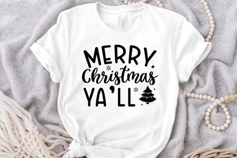 Christmas SVG Design, Merry Christmas yall SVG FiveStarCrafting 