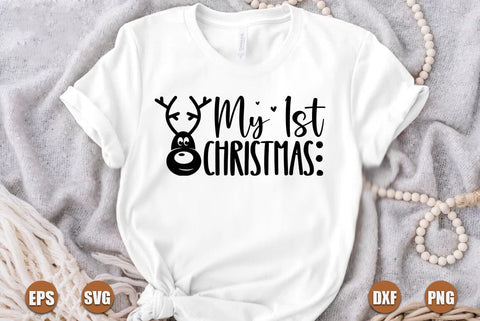 Christmas SVG Design, My 1st Christmas SVG FiveStarCrafting 