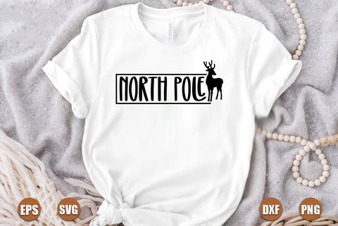 Christmas SVG Design, North pole SVG FiveStarCrafting 