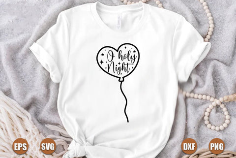 Christmas SVG Design, O holy night SVG FiveStarCrafting 
