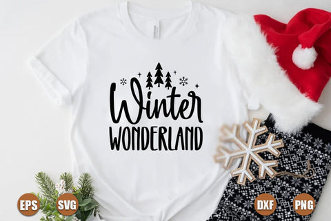 Christmas SVG Design, Winter Wonderland SVG FiveStarCrafting 