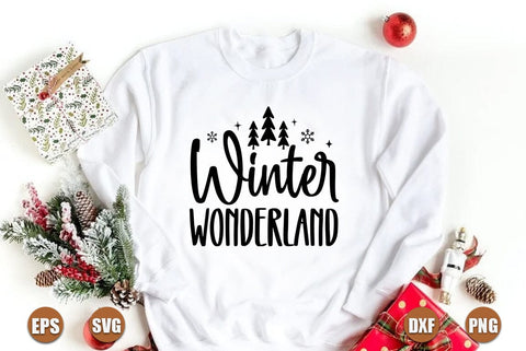 Christmas SVG Design, Winter Wonderland SVG FiveStarCrafting 
