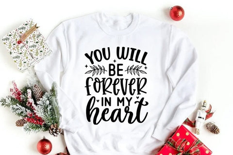 Christmas SVG Design, You will be forever in my heart SVG FiveStarCrafting 