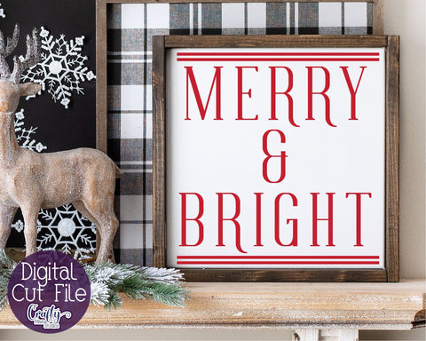 Christmas Svg, Farmhouse Christmas Sign Bundle, Farmhouse #2 SVG Crafty Mama Studios 