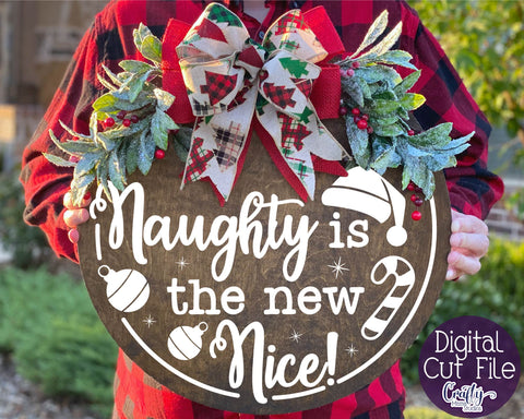 Christmas Svg, Funny Christmas Bundle, Round Svg Sign SVG Crafty Mama Studios 