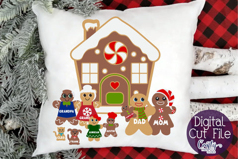 Christmas Svg, Gingerbread Family, Build Your Own Family SVG Crafty Mama Studios 