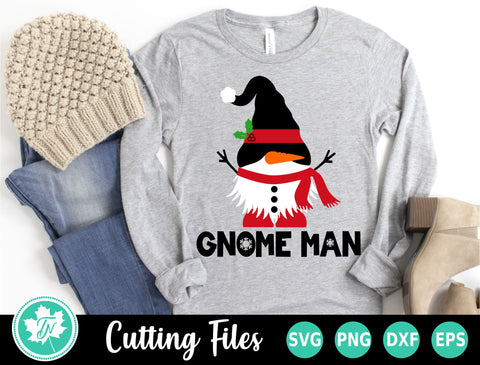 Christmas SVG | Gnome SVG | Gnome Man SVG SVG TrueNorthImagesCA 
