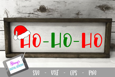Christmas SVG - Ho Ho Ho SVG SVG Stacy's Digital Designs 