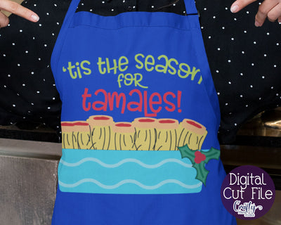Christmas Svg - Holiday Svg - Tamales SVG - Tis the Season for Tamales SVG Crafty Mama Studios 
