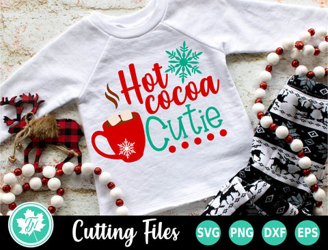 Christmas SVG | Hot Cocoa Cutie SVG TrueNorthImagesCA 