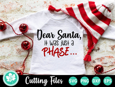 Christmas SVG | It Was Just a Phase SVG TrueNorthImagesCA 