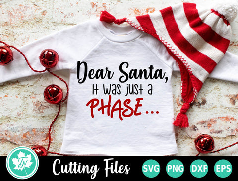 Christmas SVG | It Was Just a Phase SVG TrueNorthImagesCA 