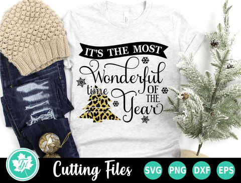 Christmas SVG | It's the Most Wonderful Time of the Year SVG TrueNorthImagesCA 