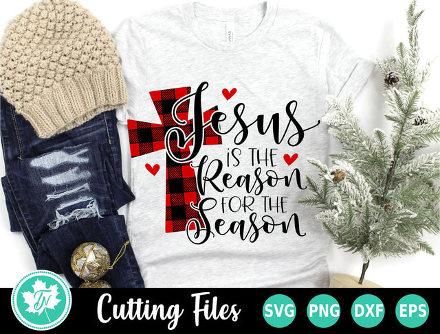 Christmas SVG | Jesus is the Reason for the Season SVG TrueNorthImagesCA 