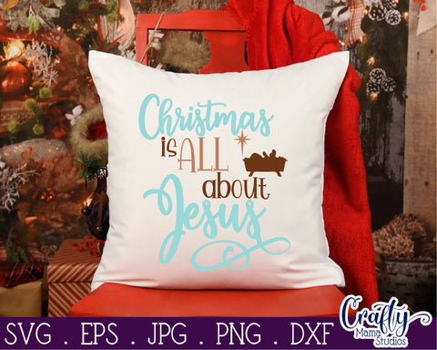 Christmas Svg - Jesus Svg Bundle - Christian Svg - Jesus Is The Reason For The Season SVG Crafty Mama Studios 