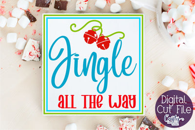Christmas Svg, Jingle All The Way Svg, Christmas Carol SVG Crafty Mama Studios 