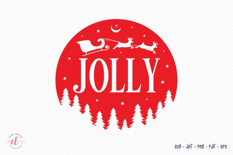 Christmas SVG | Jolly SVG Cut File SVG CraftLabSVG 