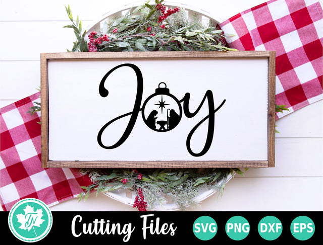 Christmas SVG | Joy Sign SVG TrueNorthImagesCA 