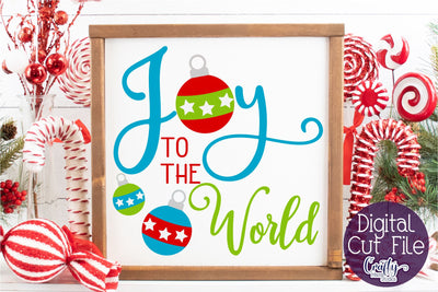 Christmas Svg, Joy To The World Svg, Christmas Carol SVG Crafty Mama Studios 