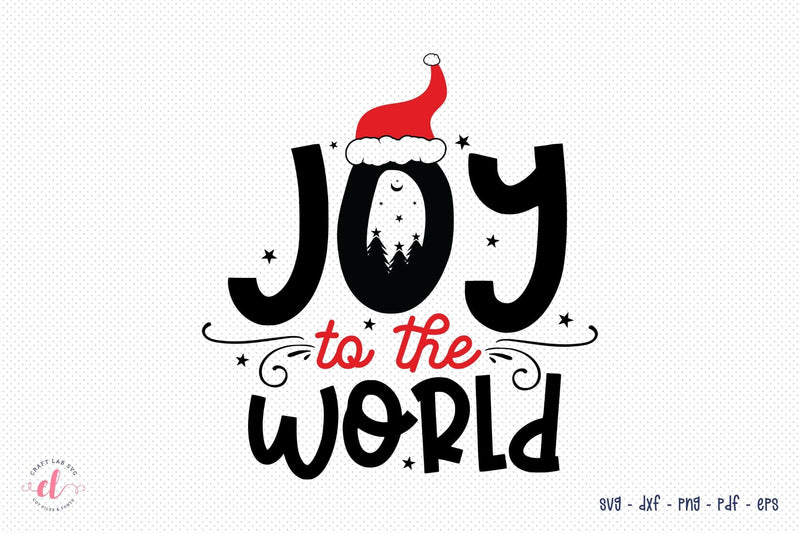 Christmas SVG - Joy to the World SVG SVG CraftLabSVG 