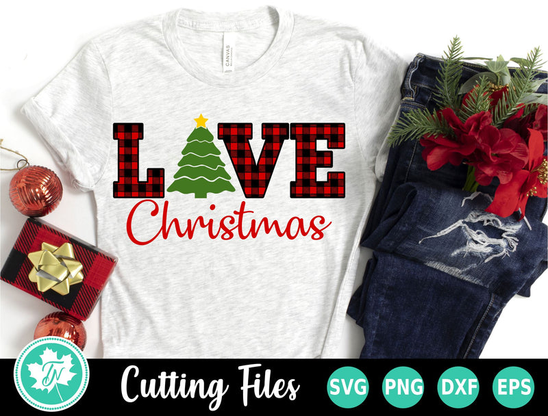 Christmas SVG | Love Christmas SVG SVG TrueNorthImagesCA 