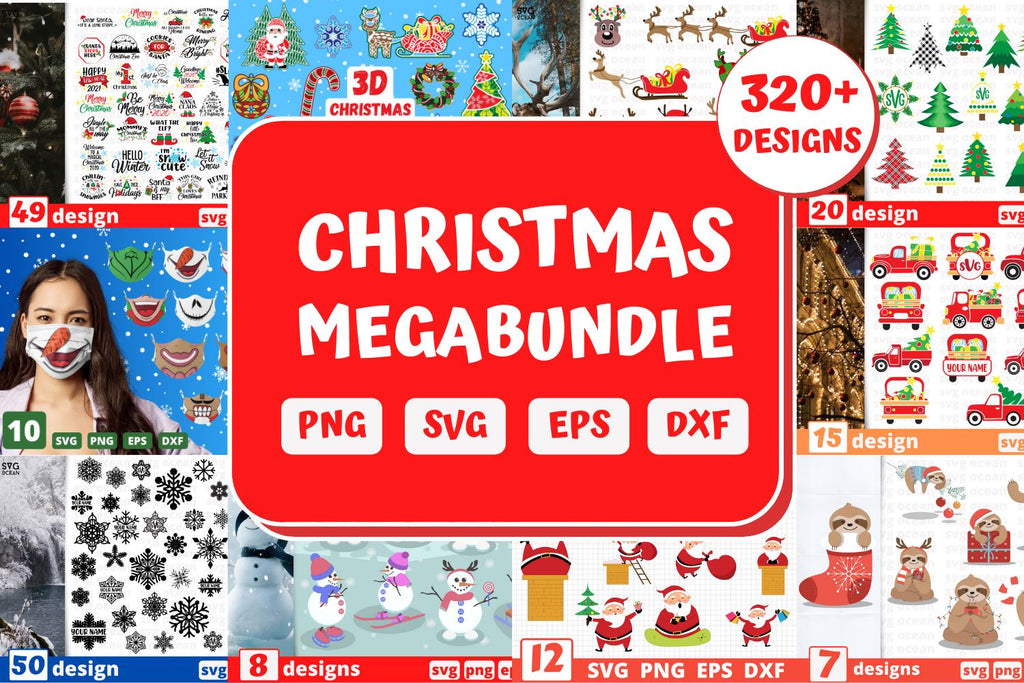 Christmas SVG Megabundle - So Fontsy