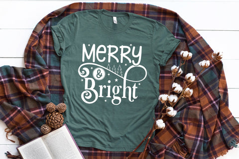 Christmas SVG | Merry & Bright SVG SVG CraftLabSVG 