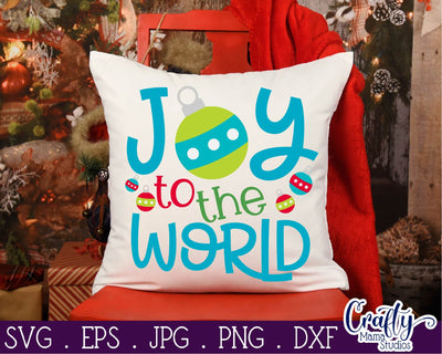 Christmas Svg - Merry Christmas Svg - Holiday Svg - Joy To The World Svg SVG Crafty Mama Studios 