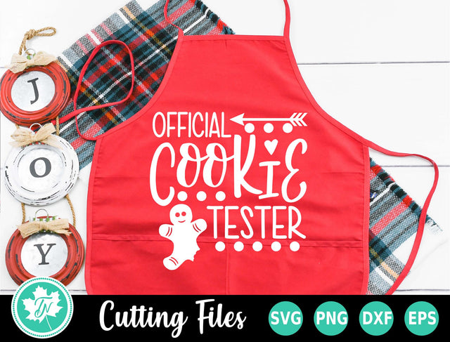 Christmas SVG | Official Cookie Tester SVG SVG TrueNorthImagesCA 