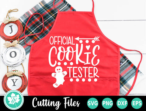 Christmas SVG | Official Cookie Tester SVG SVG TrueNorthImagesCA 