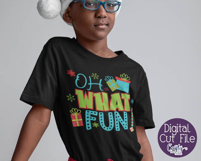 Christmas Svg - Oh What Fun SVG Crafty Mama Studios 