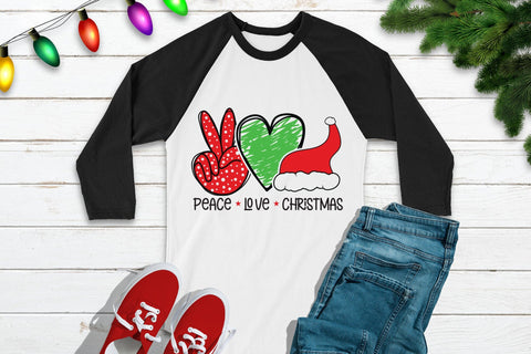 Christmas SVG, Peace Love Christmas SVG SVG CraftLabSVG 