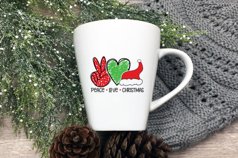 Christmas SVG, Peace Love Christmas SVG SVG CraftLabSVG 