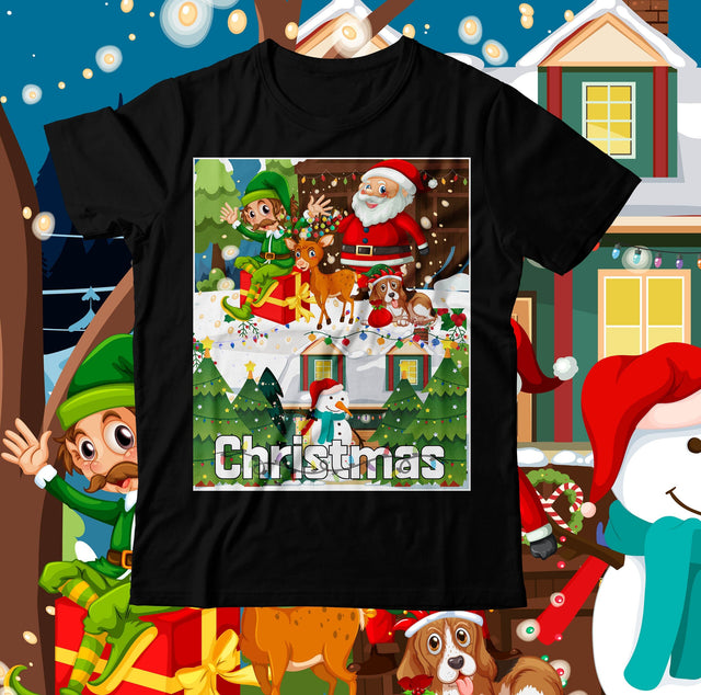 Christmas SVG PNG , Christmas illustration PNG , Christmas Sublimation Shirt PNG Sublimation BlackCatsMedia 