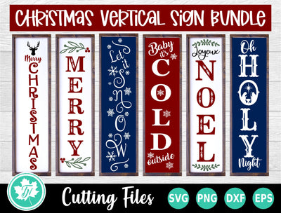 Christmas SVG | Porch Sign Bundle SVG TrueNorthImagesCA 