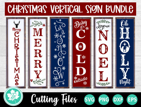 Christmas SVG | Porch Sign Bundle SVG TrueNorthImagesCA 