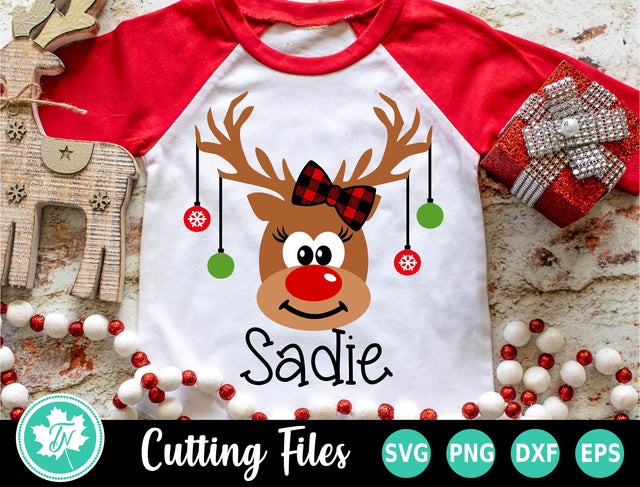 Christmas SVG | Reindeer SVG SVG TrueNorthImagesCA 