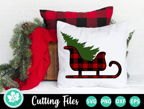 Christmas SVG | Santa Sleigh SVG SVG TrueNorthImagesCA 