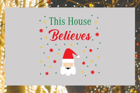 Christmas SVG | Santa SVG | Winter SVG | Believe SVG | Snow SVG Angel Lynne Designs 