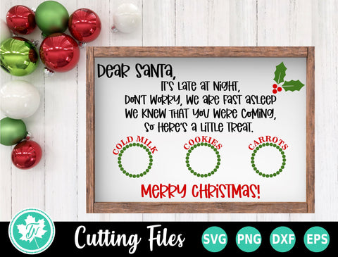 Christmas SVG | Santa Tray SVG SVG TrueNorthImagesCA 