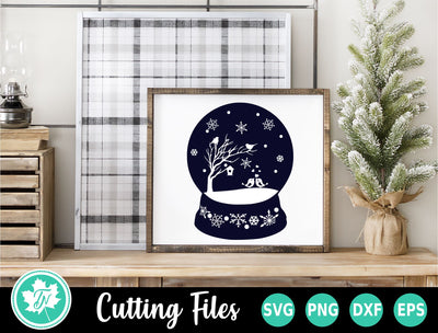 Christmas SVG | Snow Globe SVG SVG TrueNorthImagesCA 