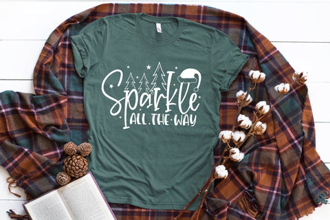 Christmas SVG, Sparkle All the Way SVG SVG CraftLabSVG 