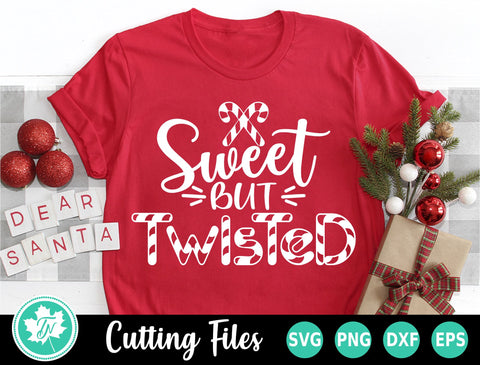 Christmas SVG | Sweet But Twisted SVG TrueNorthImagesCA 