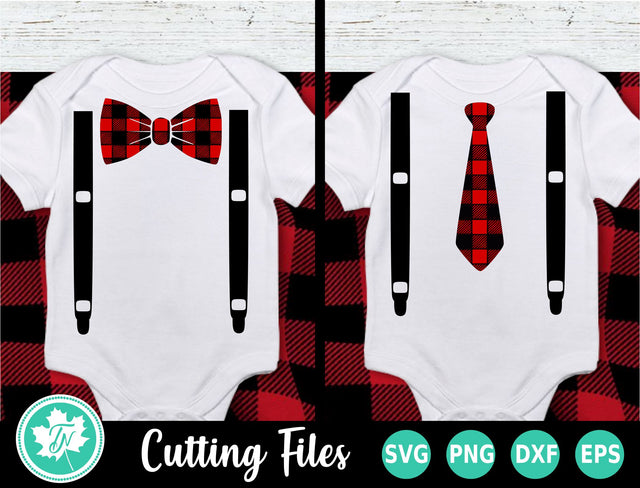 Christmas SVG | Tie and Suspenders SVG TrueNorthImagesCA 