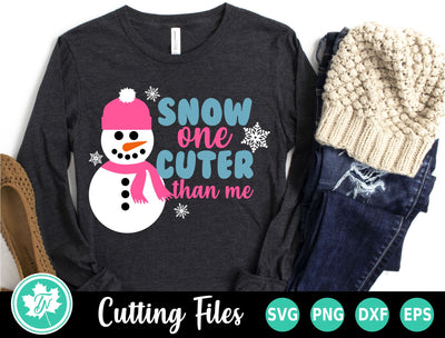 Christmas SVG | Winter SVG | Snow One Cuter SVG TrueNorthImagesCA 